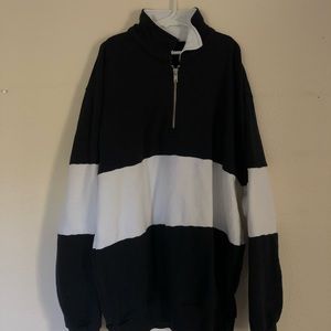 Brandy Melville quarter zip sweatshirt